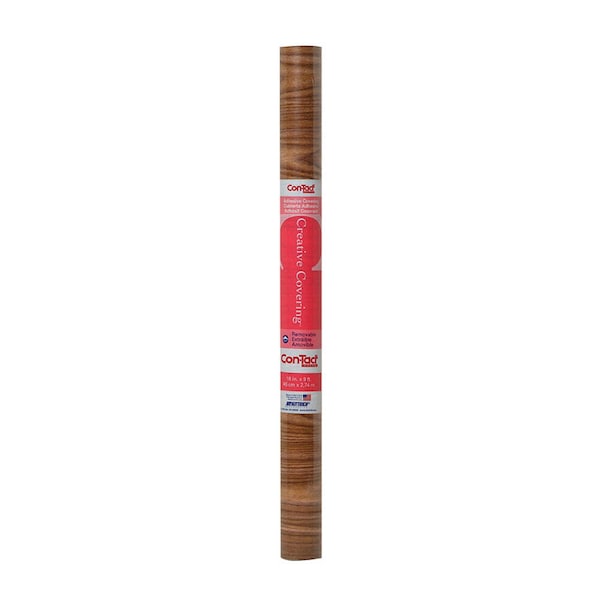Con-Tact Brand Con-Tact Creative Covering 9 ft. L X 18 in. W Light Oak Wood Grain Shelf Liner 09F-C9T33-12 - main